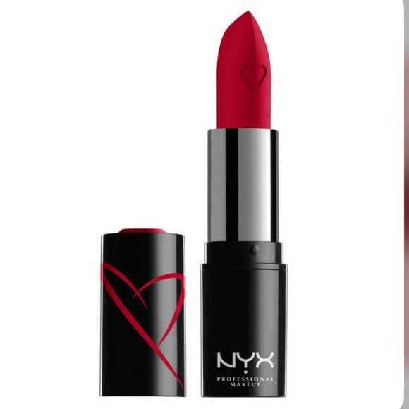 NYX Satin Lipstick Shout Loud in The Best (True Red) - Picture 12 of 15